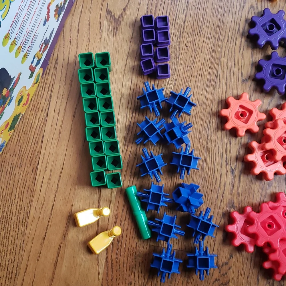 Vintage 90s Gears! Gears! Gears! Building Set